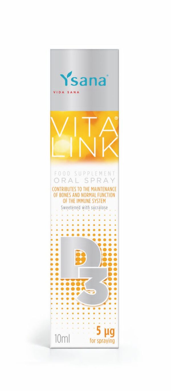 فيتالينك د٣ بخاخ فم ٢٠٠ وحدة دولية ١٠ ملي
